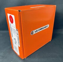 【中古】 LE CREUSET ル・クルーゼ ココットロンド2 18cm 両手鍋 チェリーレッド (AW8)_画像3