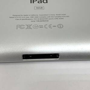 7104 中古 動作確認済 iPad 第2世代 Apple 16GB A1489 MC769LL/A タブレット 家電 シルバー 美品 初期化済 充電器ありの画像4