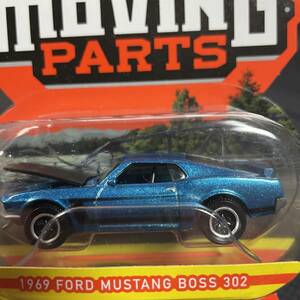 マッチボックス MATCHBOX 【MOVING PARTS】1969 FORD MUSTANG BOSS 302 ムスタング