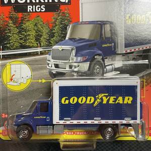 マッチボックス MATCHBOX 【日本未入荷 WORKING RIGS】CAMION FOURGON インターナショナル ボックストラック GOOD YEAR