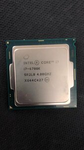 CPU インテル Intel Core I7-6700K プロセッサー 中古 動作未確認 ジャンク品 -7829