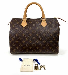 訳あり未使用 LOUIS VUITTON モノグラム スピーディ30 M41108 2019年製 ハンドバッグ ミニボストン ルイヴィトン