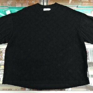 中古 TIGHTBOOTH PRODUCTION/タイトブースプロダクション TBPR チェッカープレート パイルTシャツ SS22-T03 ブラック サイズXL メンズの画像1