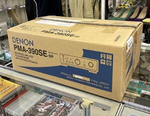 美品 DENON プリメインアンプ PMA-390SE-SP プレミアムシルバー 箱・説・リモコン付き デノン