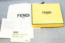 美品 フェンディ 二つ折り 財布 札入れ カードケース 7M0169 レザー FENDI_画像8