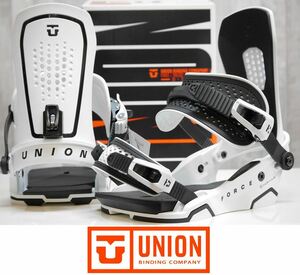 【新品】24 UNION FORCE - WHITE - M 正規品 保証付 スノーボード バインディング