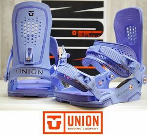 【新品】24 UNION TRILOGY - BLUEBELL - M 正規品 保証付 レディース スノーボード バインディング