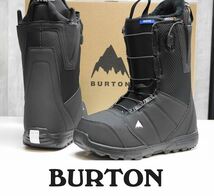 【新品】24 BURTON MOTO - 26.5 Black 正規品 保証付 スノーボード ブーツ_画像1