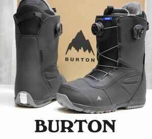 【新品】24 BURTON RULER BOA WIDE - 26.5 Black 正規品 保証付 スノーボード ブーツ ダブルボア