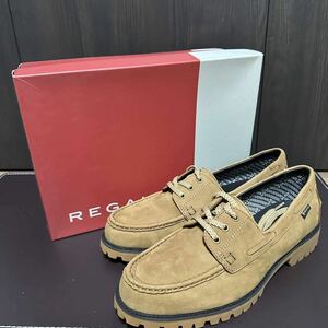 新品未使用 定価25,300円 REGAL GORE-TEX 25.5cm デッキシューズ　防水