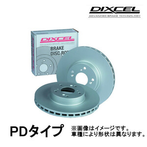 DIXCEL ブレーキローター PD リア CR-X EF8 89/8～1992/03 PD3352538S