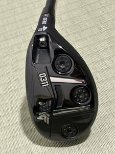 PXG・GEN6 0311・#4UT(22°)・アッタスMB-HY 85R・39.75インチ・ヘッドカバー付き(レンチ無)