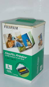 50925-9　ジャンク　F-ICP120L　FUJIFILM　インクカートリッジ・ペーパーセット L 120枚　FinePix Printer　フジフィルム　ファインピクス