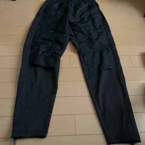 ☆アシックス　秋冬用パンツ　メンズM 上部全面防風素材　asics PANTS トレラン　マラソン　自転車　ランニングパンツ