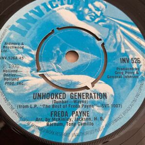 UK original /Unhooked Generation/ Ultimate breaks & beats/ Freda Payne / 小沢健二/ sampling source/ hiphop/ ネタ/ soul/ 7inchの画像2