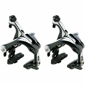 Shimano Dura Ace 9000系 BR-9000前後セット＋Swissstop Black Princeブレーキシューセット 美中古品（検：シマノ デュラエース