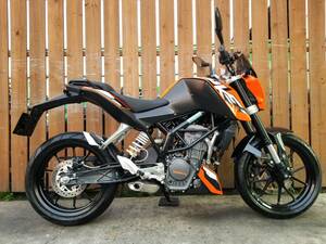 * spring. large sale in session *AIS inspection 4 point [ on ]* old and new cars class condition 6700.KTM 200DUKE Duke popular coloring *