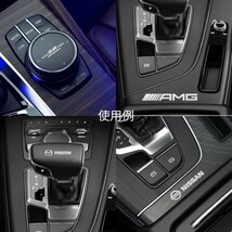 日産【X-TRAIL】メッキ調ステッカー(4cm) 2P■エクストレイル T30 T31 T32 T33■車内 小物 スマホ カードケース タブレット パソコン等に_画像2