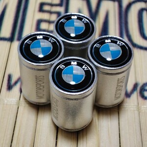 BMW BIGエアーバルブキャップ 4P【シルバー】BMW MSport MPerformance MSport MPower E36 E39 E46 E60 E90 F10 F20 F30 x1x2x3x4x5x6x7x8