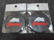 ジムニー FELT ドリンクホルダーコースター 2個セット■スズキ Jimny JB23 JB33 JB43 JB64 JB74 JA11 JA12 JA22 SJ30 シエラ_画像2