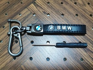 BMW ブラックレザー キーホルダー■MPerformance MSport MPower E36 E39 E46 E60 E90 F10 F20 F30 x1x2x3x4x5x6x7x8 320 325