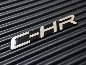 トヨタ【C-HR】 CHR アルミ製 ミニエンブレム 1P■ZYX10 ハイブリッド GR デカール ステッカー アクセサリー