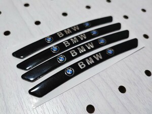 BMW アルミ製 ホイール リムステッカー【ブラック】MPerformance MSport MPower E36 E39 E46 E60 E90 F10 F20 F30 x1x2x3x4x5x6x7x8 320