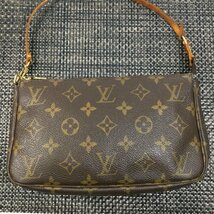 【中古品/インボイス登録店/TO】LOUIS VUITTON ルイヴィトン モノグラム ポシェットアクセソワール アクセサリーポーチ M51980 RS1010/0090_画像1