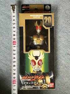 バンダイ ライダーヒーローシリーズ20 仮面ライダーアギト グランドフォーム ソフビ人形 中古品