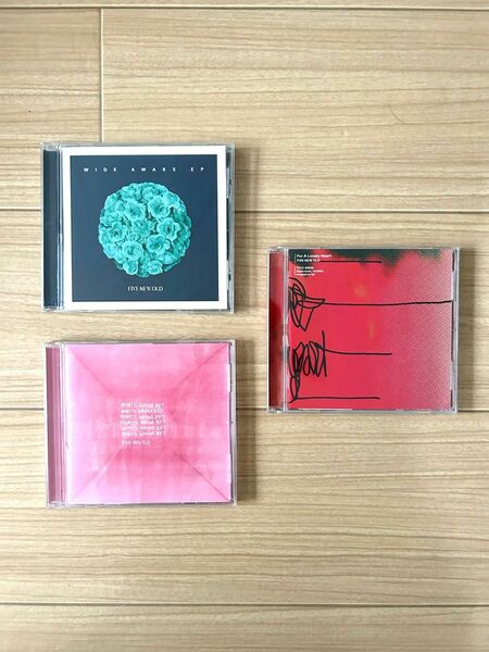 【FIVE NEW OLD】CD3枚セット