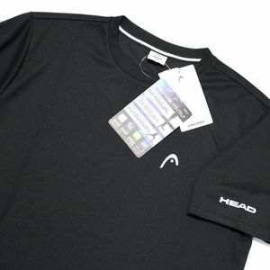 ●送料390円可能商品 ヘッド HEAD ゴルフ GOLF 新品 メンズ 吸水速乾 防臭 ストレッチ 半袖 Tシャツ 黒[T1222108C2H-17-M]一 三 壱★QWER