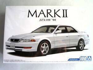 ★☆【定形外OK】未組立!アオシマ 1/24 トヨタ JZX100 マークII ツアラーV '00 外袋（箱）未開封品【同梱可】[FI27A12]☆★