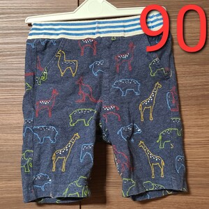 motherways 動物 半ずぼん ハーフパンツ 半ズボン 90cm