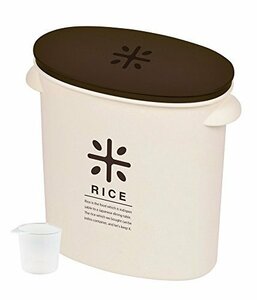  жемчуг металл сделано в Японии кадочка для риса 5kg Brown мерная емкость есть . рис пакет. .. stock RICE HB-2168