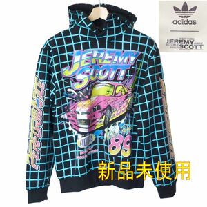 新品未使用◆(メンズXL)(O)アディダスオリジナルス×ジェレミースコット Jeremy Scott コラボパーカー