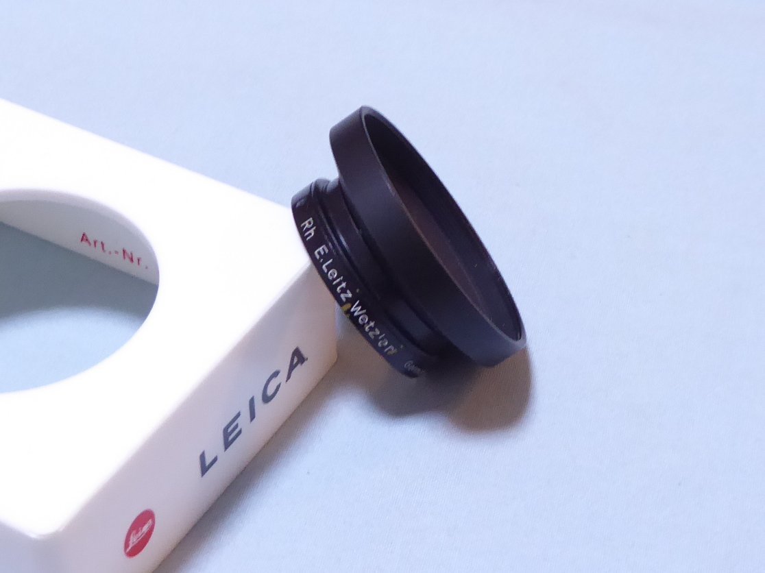 Leica【 IROOA 】ライカ ズマロン ズミクロン用 レンズフード ERNST