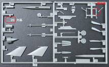 ジャンク ★ TAMIYA / タミヤ　1/100　MIG-21 FISHBED-F　主脚 / 尾翼 / ミサイル ★ ミグ-21 フィッシュベッド　PA1009_画像1