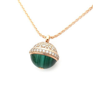 [ green shop pawnshop ] Piaget poseshon pendant necklace mala kite *pave diamond Ref.G33PB900[ used ]
