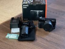 ソニーサイバーショットDSC-RX100M6、アクセサリーキットACC-TRBX、シューティンググリップVCT-SGR1_画像1