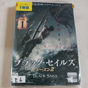 ブラック・セイルズ　シーズン2　全5巻 DVD レンタル落ち 中古 洋画 　Ｅ6　匿名配送