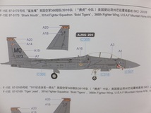 グレートウォールホビー　1/72　F-15E ストライクイーグル　未組立キット_画像8