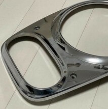 【送料無料】ダイハツアトレークラシック S120V ヘッドライト ベゼル メッキカバー ふちどり 左右セット 美品_画像4