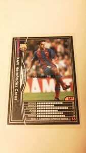 ☆WCCF2004-2005☆04-05☆188☆黒☆シャビ・エルナンデス☆FCバルセロナ☆Xavi Hernandez Creus☆FC Barcelona☆