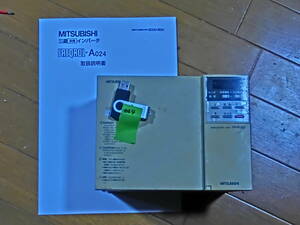 三菱インバーター　FR-A024 3.7K 動作確認　パラメータークリア済み