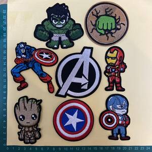 アイロン刺繍ワッペン　 アベンジャーズ　お買い得