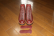 ☆ロンウルフ　LONE WOLF BOOTS 　CARPENTER カーペンター F01615 　US8（26ｃｍ）　ブラウン ☆_画像1