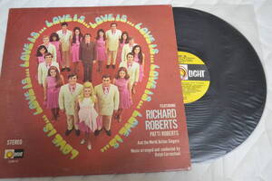 12(LP) RICHARD ROBERTS Love is... USオリジナル　ゴスペルコーラス　1971年