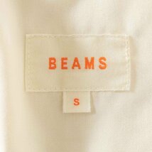 BEAMS ビームス クロップドパンツ ボトムス ストライプパンツ 半端丈 メンズ S ブルー ホワイト コットン カジュアル リラックス 春夏_画像4