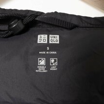 UNIQLO ユニクロ ウルトラライトダウンジャケット 中綿 アウター 上着 羽織 Sサイズ ナイロン100% ブラック 黒 防寒 カジュアル 秋冬_画像2