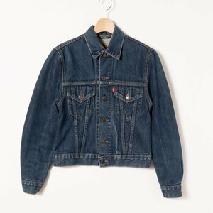 Levi's リーバイス Gジャン トップス S 綿100％ コットン インディゴブルー 紺 ユーズド感 デニム アメカジ カジュアル アウター 春 夏 秋